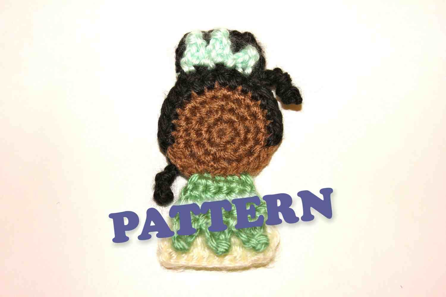 PATTERN Tiana Princess and the Frog Applique