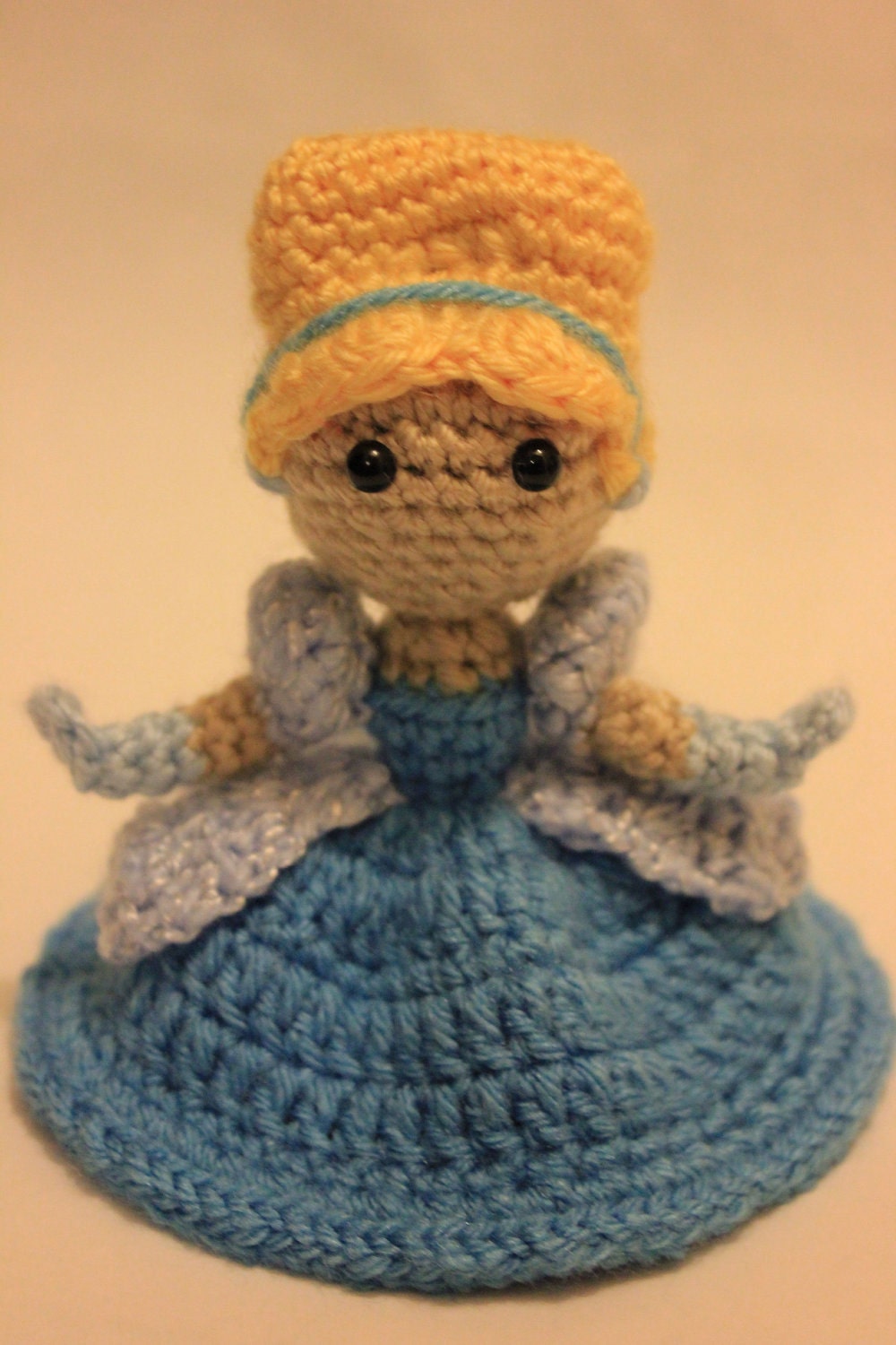 Cinderella Princess Crochet Doll Amigurumi