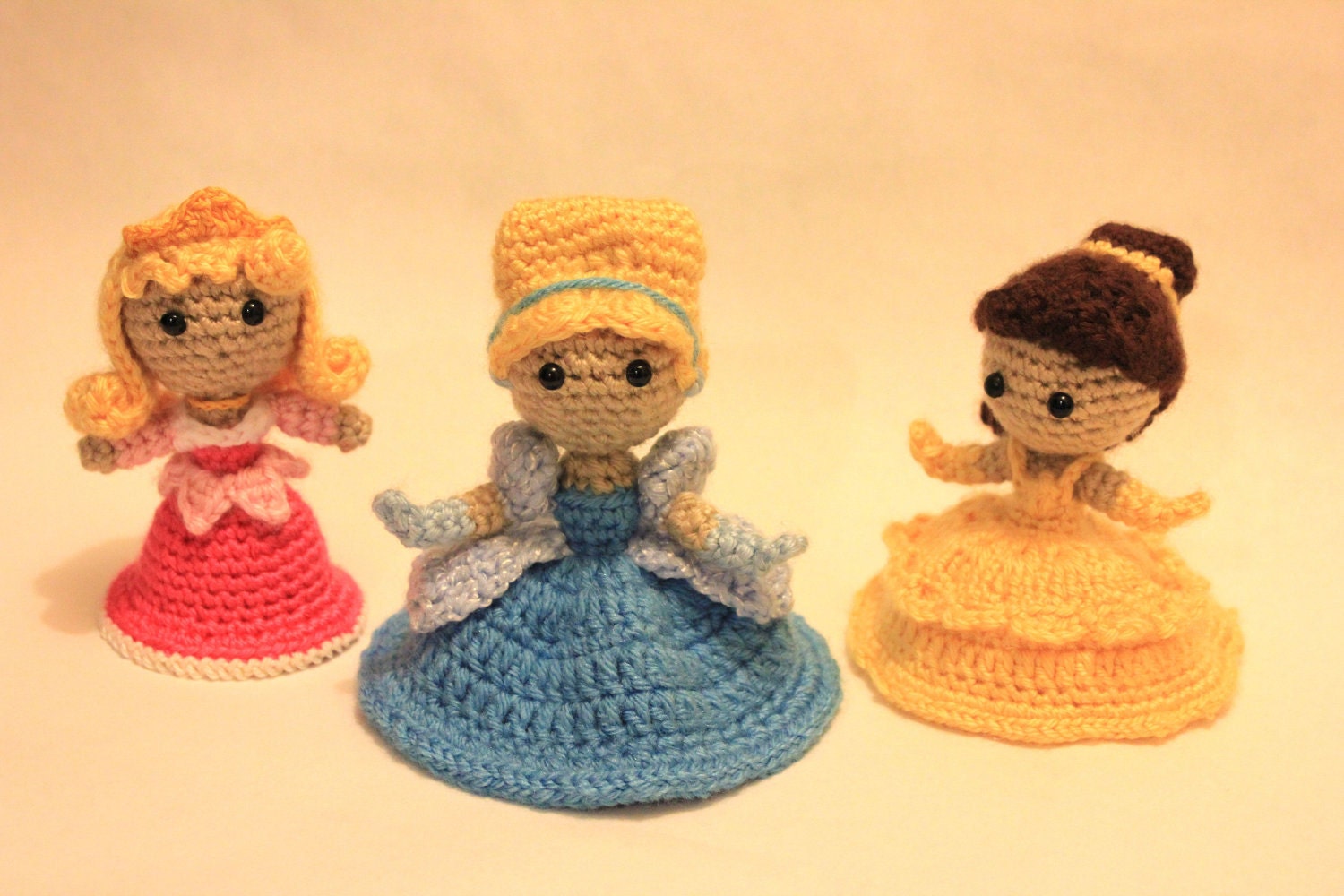 PATTERN Instant Download Cinderella Princess Crochet Doll Amigurumi