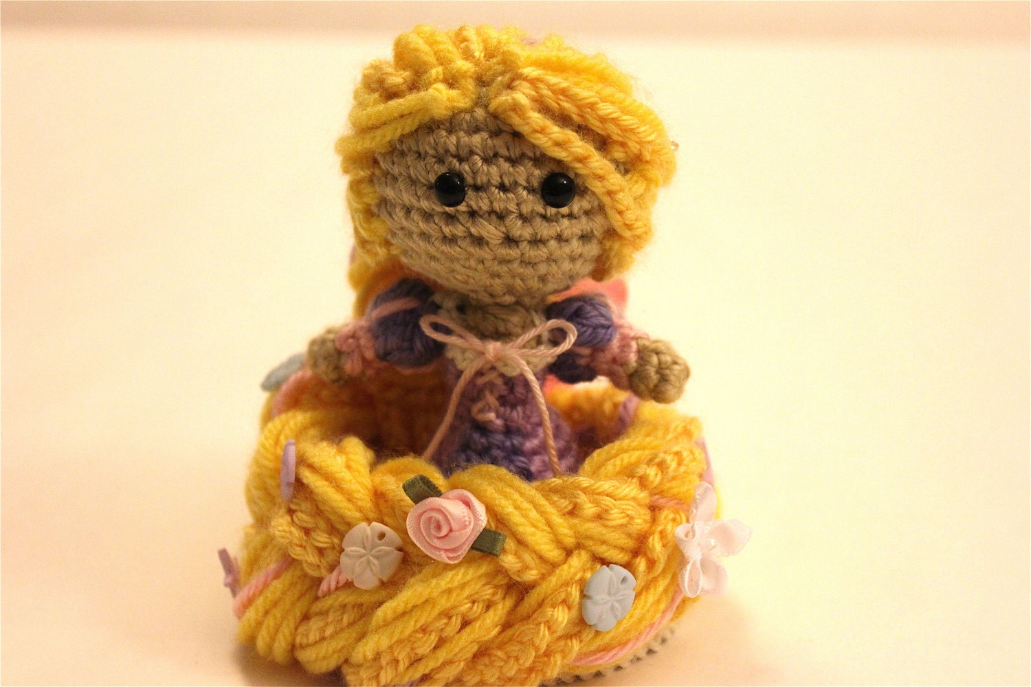 Rapunzel Tangled Princess Crochet Doll Amigurumi