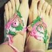 Pastel Garden, Handmade Crochet Barefoot Sandals, Hippie Foot Thongs, Crochet Accessories, Bridal, Bridesmaids, Summer, Beach