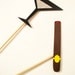 Photo Booth Props - Cigar and Martini Wedding Photobooth Props On A Stick