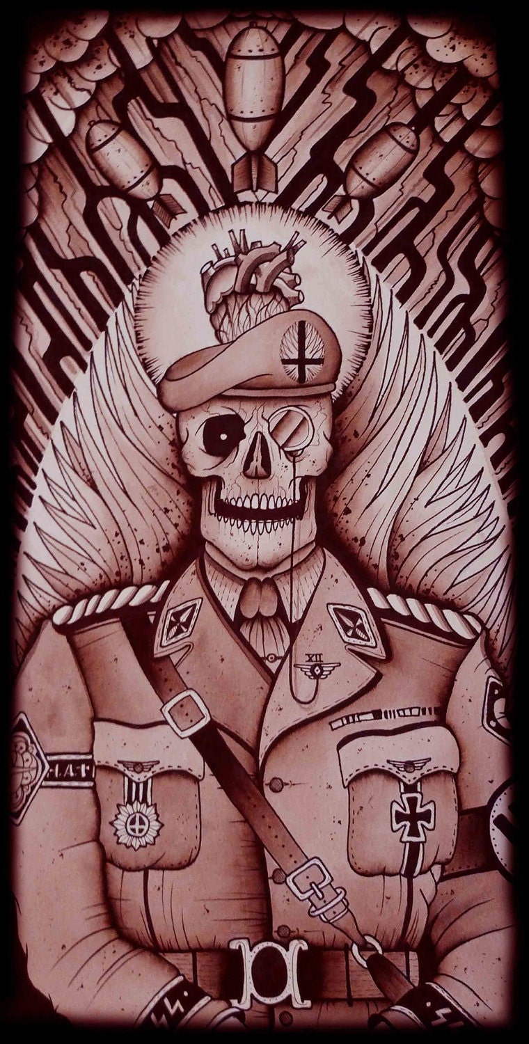 Devil's face