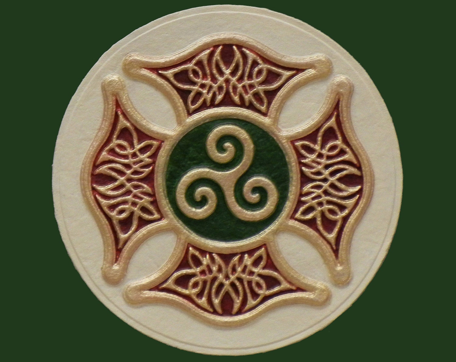 Celtic Maltese Cross
