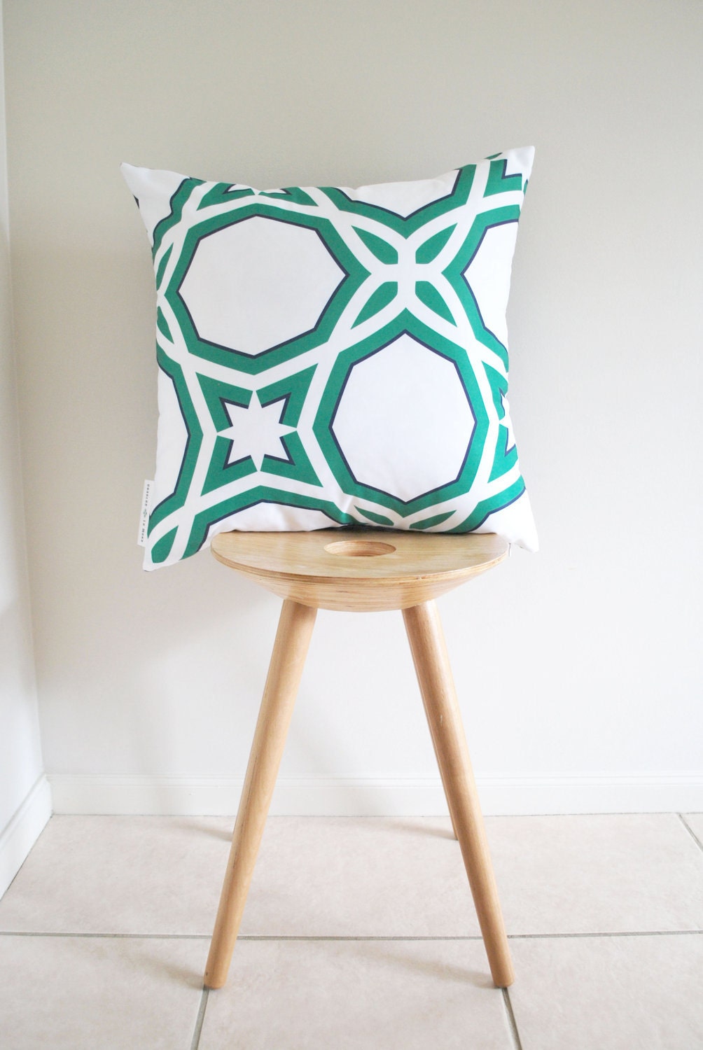 DESIGNER SECONDS SALE - Emerald Spirit Cushion Cover