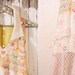 Bohemian wedding dress Lace dress 1920s wedding dress Beach wedding dress Hippie boho dress Pink wedding dress Backless wedding dress