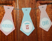 Printable High Chair Banner - Little Man Party Collection