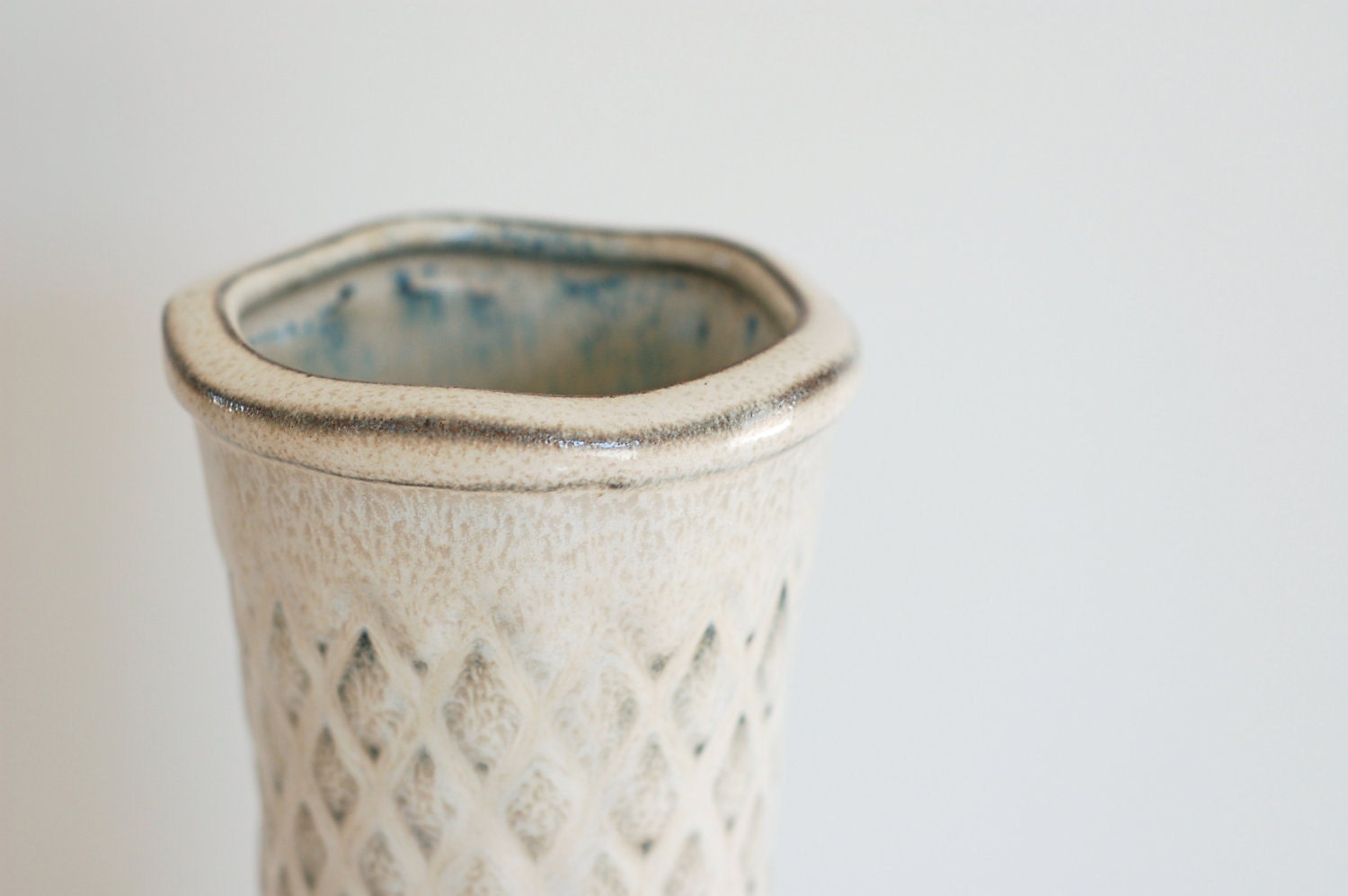 Vintage Ceramic Cream Vase