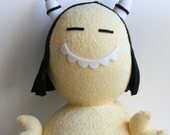 Plush Yellow Doll Kids Toy Cute Tickle Gremlin Monster Claradolly