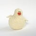 Amigurumi Crochet Duck Yellow Plush Doll Kids Toy Cute