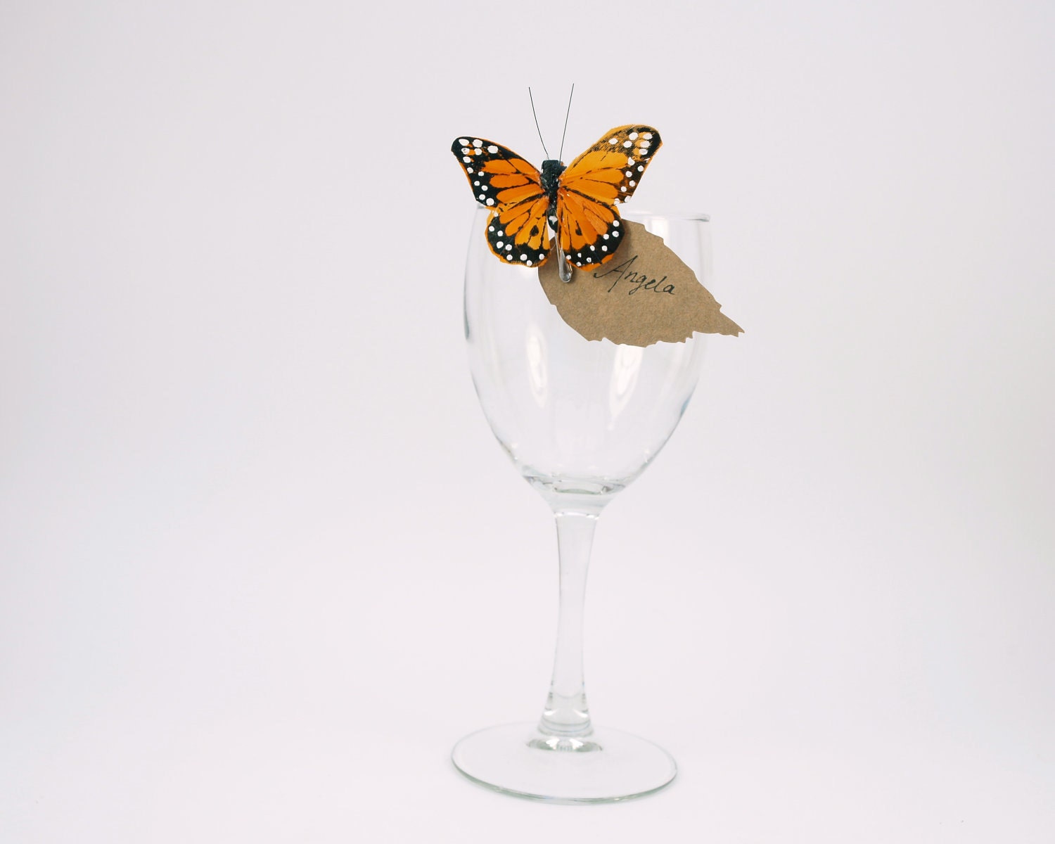 Butterfly Wedding Table Setting Escort Cards for your Wedding Decoration, Magical and Whimsical Guest Name Place Cards Seating