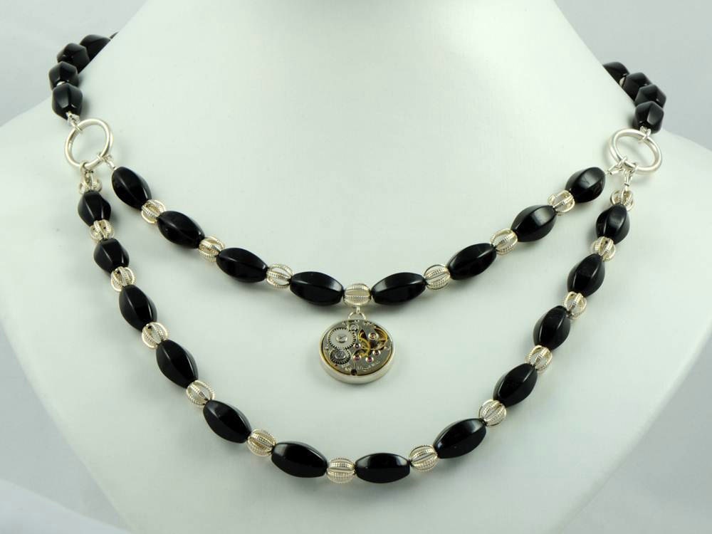 The Victorian Mystery Necklace - Steampunk Collection