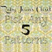SALE Pick any 5 patterns from Ruby Jean's Closet and SAVE