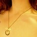 Butterfly & Ribbon vintage necklace