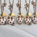 white owl necklace antique bronze necklace vintage style leaf necklace long necklace