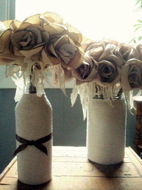 SALE - Romantic Rose Centerpiece