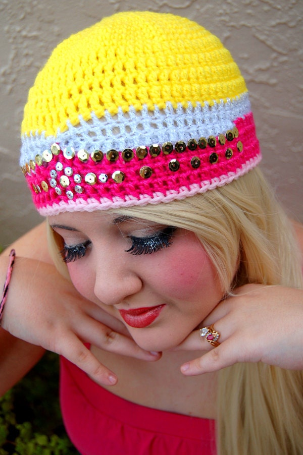 Sleeping Beauty Princess Inspired Beanie
