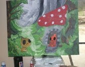 Gnomes Chasiopeya and Celrom - Original Painting