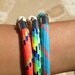 Custom Listing for Kristina Mitso.  Neon Cord Skull Friendship Bracelet. In Neon Pink, Green or Blue.