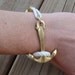 Rope Brass Anchor Bracelet