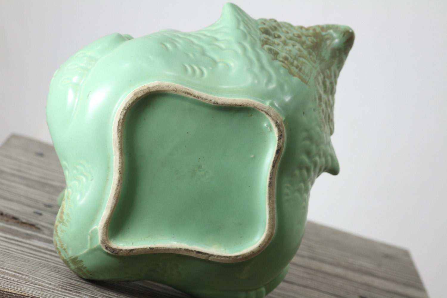 USA Green Bird Planter