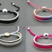 Forever Friends - Link Friendship Bracelet - Choose 2 Colors  - New Colors  (One Direction) - Valentine's Day Special