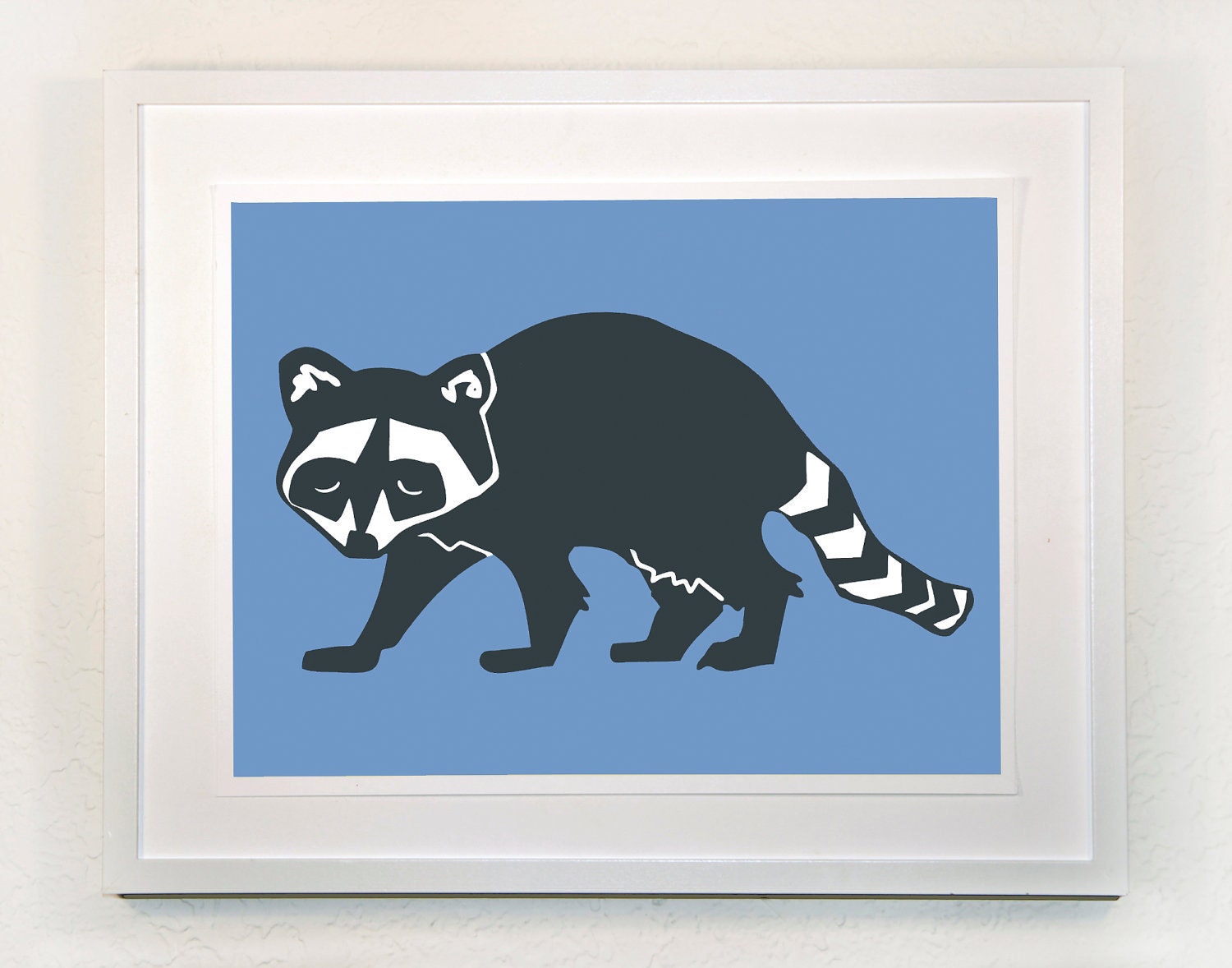Raccoon - 2 Color Limited Edition Screen Print