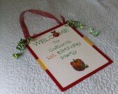 Very Hungry Caterpillar Sign
