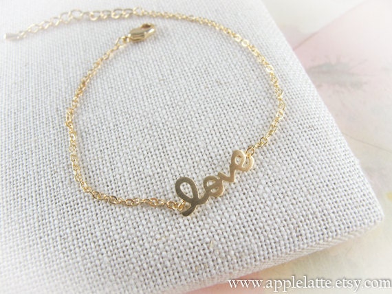 gold love bracelet