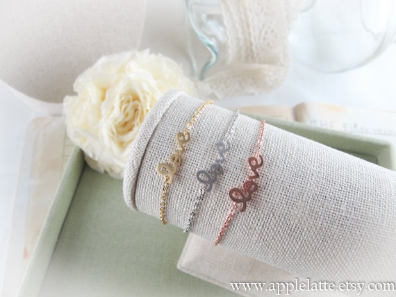 gold love bracelet