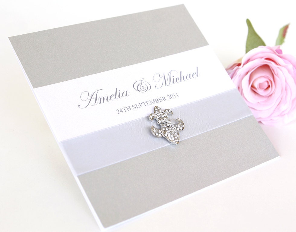 Wedding Invitation The 'Chantelle'