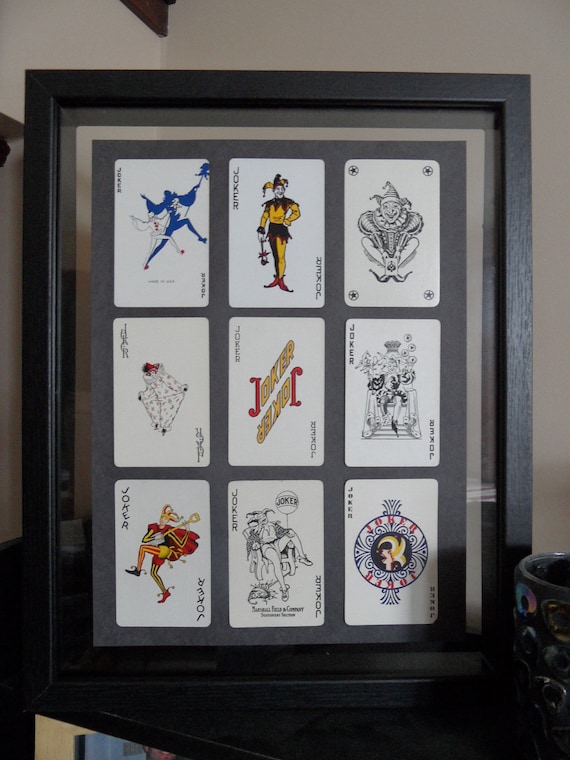 Vintage 1950's Joker Playing Cards - READY TO SHIP