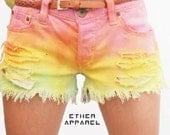 Custom Lightly Used Tie Dye Shorts
