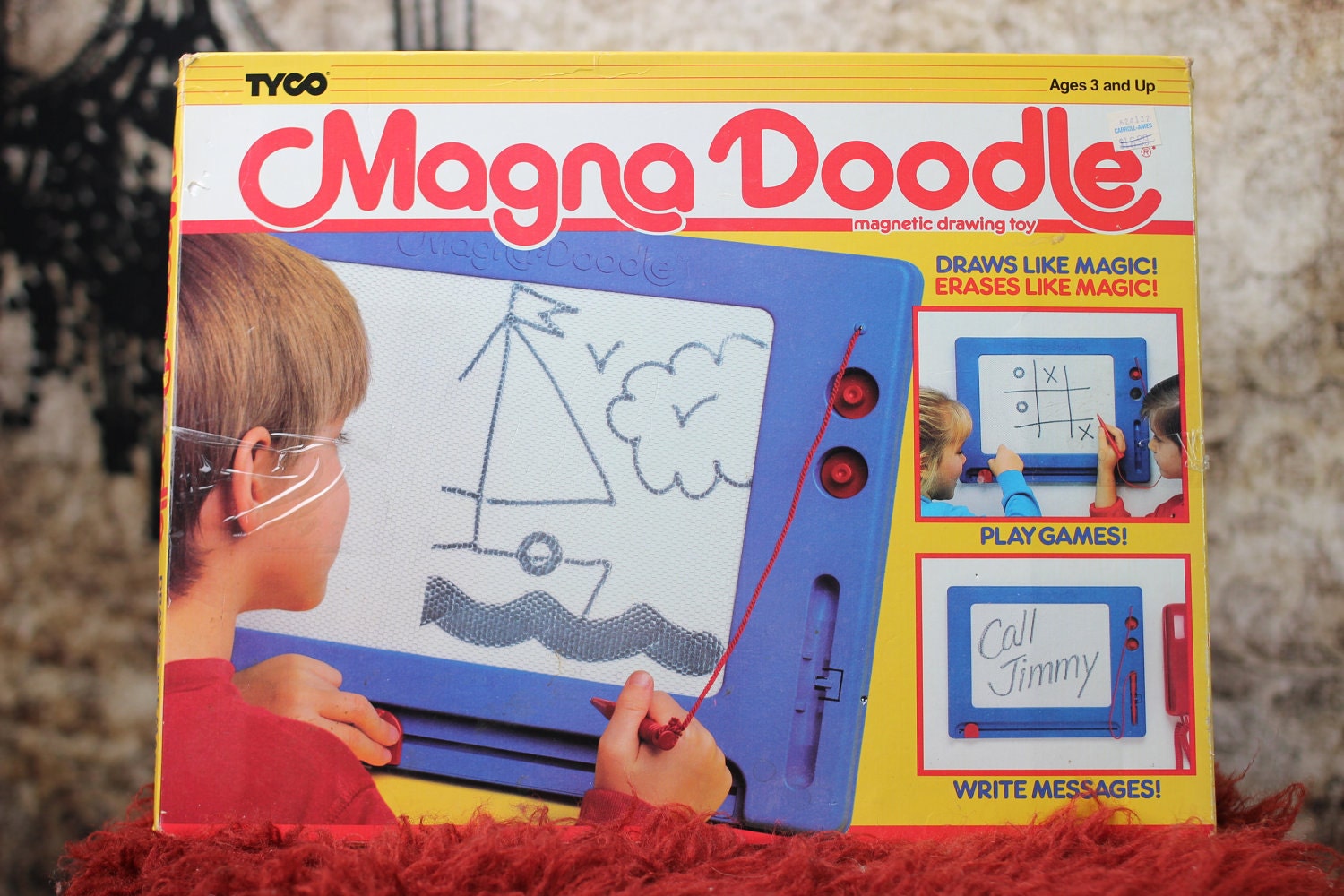 Vintage Magna Doodle - Magnetic Drawing Toy (1989)