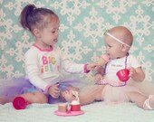 Choose your color TuTu with matching Ribbons with Free Flower Clip-Infants-Babies-childen-weddings-pageants-dance recitals and MORE