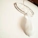 Dream Catcher - Mother of Pearls - With Swan Feathers, White Circular Mother of Pearl Disk, White Frame and Nett - Home Decor, Mobile