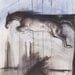 Horse Art Jumper in Abstract Landscape Print "Jumping Purgatory"