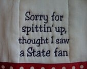 Ole Miss Burp Cloth