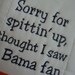 Auburn Tiger Burp Cloth