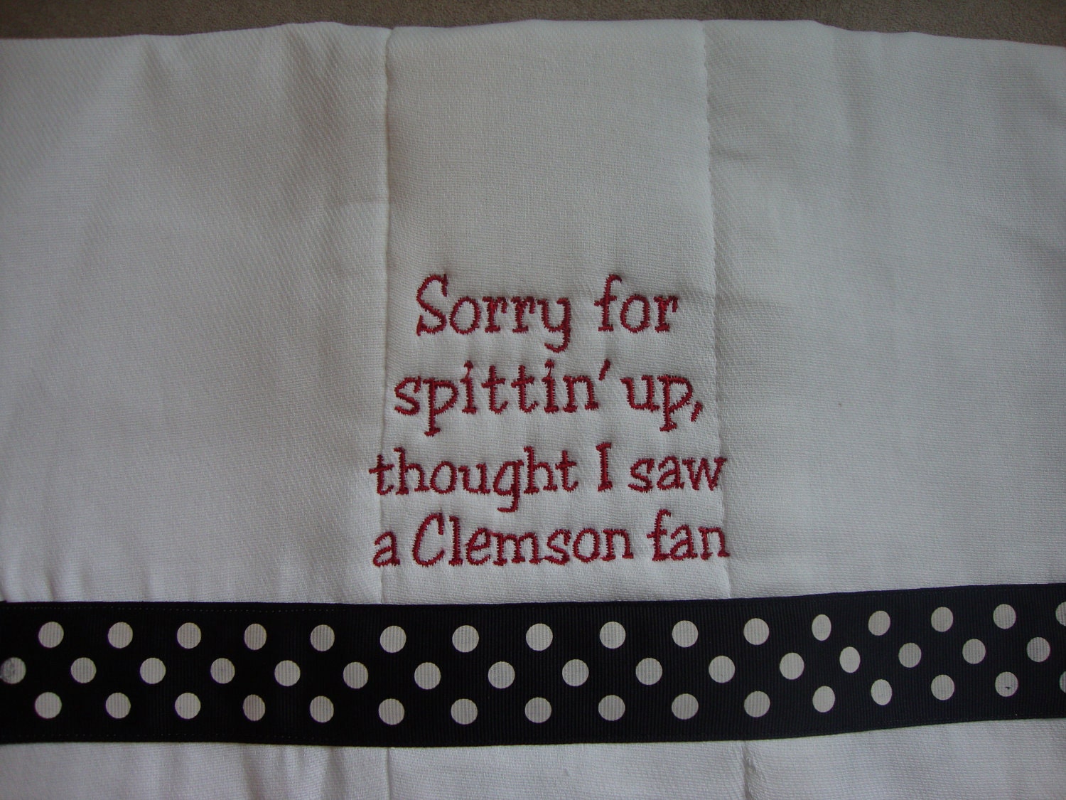 South Carolina Burp Cloth