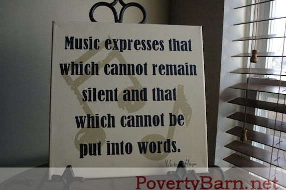 Music Expresses Canvas Art
