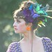 Dhalia Orchid - Bohemia Couture Hair Adornment , Headdress , Costume , Headband , Hat , Headpiece