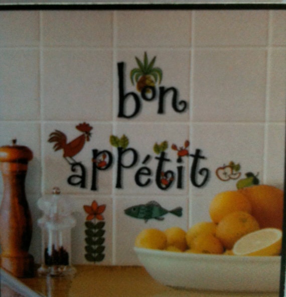 Kitchen Wall Appliques