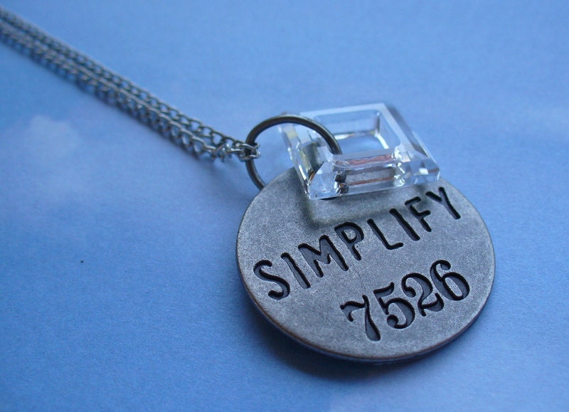 Simplify Swarovski Necklace