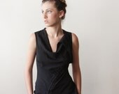 Women Blouse, Black Top, Women Clothing