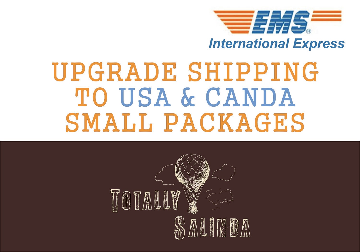 Upgrade to Express Shipping for USA & CANADA - small packages