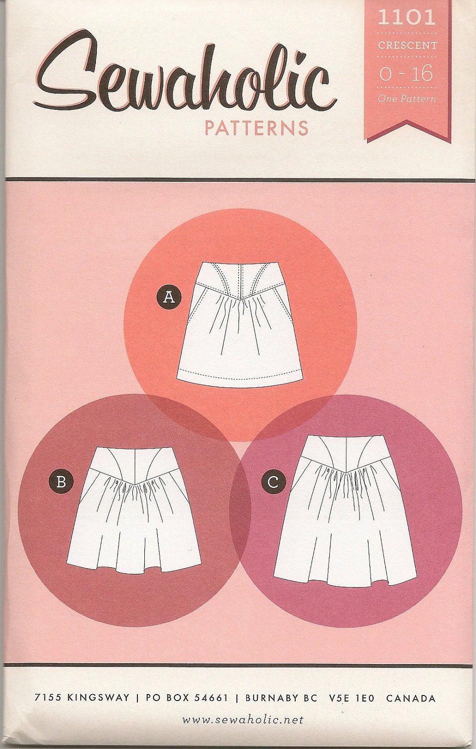 Sewaholic Crescent Skirt Pattern
