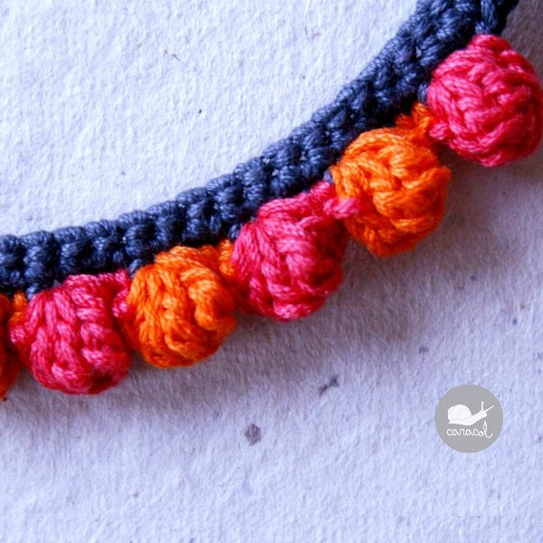 The Dinkdots Crochet Necklace