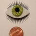 Green Third Eye bindi - As seen on Grimes