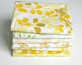 Vintage Sheet Fat Quarter Bundle - Yellow